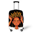 Load image into Gallery viewer, Nopersonality African Art Girl Travel Accessories Luggage Cover Suitcase Protection Baggage Dust Cover Stretch Fabrics 18-30inch
