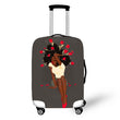 Load image into Gallery viewer, Nopersonality African Art Girl Travel Accessories Luggage Cover Suitcase Protection Baggage Dust Cover Stretch Fabrics 18-30inch