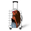 Load image into Gallery viewer, Nopersonality African Art Girl Travel Accessories Luggage Cover Suitcase Protection Baggage Dust Cover Stretch Fabrics 18-30inch
