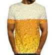 Load image into Gallery viewer, Beer Cola Bubble Print T-Shirt