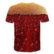 Load image into Gallery viewer, Beer Cola Bubble Print T-Shirt
