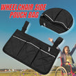 Load image into Gallery viewer, Outdoor Wheelchair Side Pouch Storage Bag Armrest Pocket Organizer Holder Pack