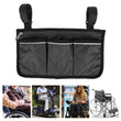 Load image into Gallery viewer, Outdoor Wheelchair Side Pouch Storage Bag Armrest Pocket Organizer Holder Pack