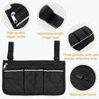 Load image into Gallery viewer, Outdoor Wheelchair Side Pouch Storage Bag Armrest Pocket Organizer Holder Pack