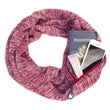Load image into Gallery viewer, Multi-Functional Storage Zipper Scarf
