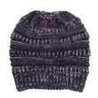 Load image into Gallery viewer, Knitted Wool Ponytail Beanie Hat