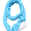 Load image into Gallery viewer, Multi-Functional Storage Zipper Scarf
