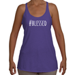 Load image into Gallery viewer, #BLESSED Racerback Tank (7 colors) - The Sweetest Tee