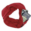 Load image into Gallery viewer, Multi-Functional Storage Zipper Scarf