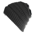 Load image into Gallery viewer, Knitted Wool Ponytail Beanie Hat