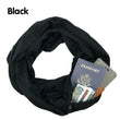Load image into Gallery viewer, Multi-Functional Storage Zipper Scarf