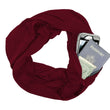Load image into Gallery viewer, Multi-Functional Storage Zipper Scarf