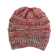 Load image into Gallery viewer, Knitted Wool Ponytail Beanie Hat