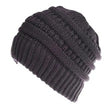 Load image into Gallery viewer, Knitted Wool Ponytail Beanie Hat