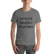 Load image into Gallery viewer, CAFFEINE IS THE FOUNDATION... Unisex Tee (12 colors) - The Sweetest Tee