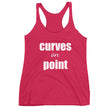 Load image into Gallery viewer, CURVES ON POINT Women's Racerback Tank (12 colors) - The Sweetest Tee
