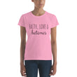 Load image into Gallery viewer, FAITH LOVE & KETONES Women's Tee (13 colors) - The Sweetest Tee