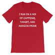 Load image into Gallery viewer, I RUN ON A MIX OF... Cotton Tee (10 colors) - The Sweetest Tee
