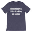 Load image into Gallery viewer, I'M OUTDOORSY... Unisex Cotton Tee (8 colors) - The Sweetest Tee