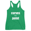 Load image into Gallery viewer, CURVES ON POINT Women's Racerback Tank (12 colors) - The Sweetest Tee