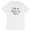 Load image into Gallery viewer, YOU KNOW WHAT RHYMES... Unisex Cotton Tee (5 colors) - The Sweetest Tee
