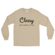 Load image into Gallery viewer, CLASSY BUT I CUSS A LITTLE Long Sleeve Tee (8 colors) - The Sweetest Tee