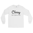 Load image into Gallery viewer, CLASSY BUT I CUSS A LITTLE Long Sleeve Tee (8 colors) - The Sweetest Tee