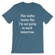 Load image into Gallery viewer, THIS VODKA TASTES LIKE... Unisex Tee (10 colors) - The Sweetest Tee