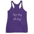 Load image into Gallery viewer, SPA DAY ALL DAY Women's Racerback Tank (12 colors) - The Sweetest Tee