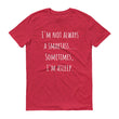 Load image into Gallery viewer, I'M NOT ALWAYS A SMARTASS... Cotton Tee (7 colors) - The Sweetest Tee