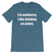 Load image into Gallery viewer, I'M OUTDOORSY... Unisex Cotton Tee (8 colors) - The Sweetest Tee