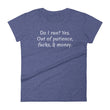 Load image into Gallery viewer, DO I RUN? YES... Ladies Tee (5 colors) - The Sweetest Tee