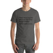 Load image into Gallery viewer, MY BLADDER... Short-Sleeve Unisex Tee (14 colors) - The Sweetest Tee