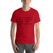 Load image into Gallery viewer, MY BLADDER... Short-Sleeve Unisex Tee (14 colors) - The Sweetest Tee