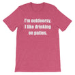 Load image into Gallery viewer, I'M OUTDOORSY... Unisex Cotton Tee (8 colors) - The Sweetest Tee