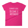 Load image into Gallery viewer, SUMMER GOAL BECOME A MERMAID Jersey Tee (7 colors) - The Sweetest Tee