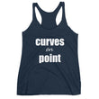 Load image into Gallery viewer, CURVES ON POINT Women's Racerback Tank (12 colors) - The Sweetest Tee