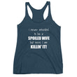 Load image into Gallery viewer, I NEVER INTENDED TO BE... Women's Racerback Tank (10 colors) - The Sweetest Tee