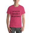 Load image into Gallery viewer, CAFFEINE IS THE FOUNDATION... Unisex Tee (12 colors) - The Sweetest Tee