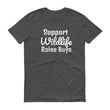 Load image into Gallery viewer, SUPPORT WILDLIFE RAISE BOYS Cotton Tee (10 colors) - The Sweetest Tee