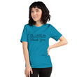 Load image into Gallery viewer, OK I WONT... Unisex Tee (12 colors) - The Sweetest Tee