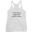 Load image into Gallery viewer, LEGALLY AN ADULT... Women's Racerback Tank (6 colors) - The Sweetest Tee