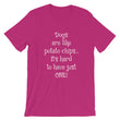 Load image into Gallery viewer, DOGS ARE LIKE POTATO CHIPS... Unisex T-Shirt - The Sweetest Tee