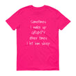 Load image into Gallery viewer, SOMETIMES I WAKE UP GRUMPY... Cotton Unisex Tee (8 colors) - The Sweetest Tee