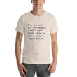 Load image into Gallery viewer, I'VE GIVEN IT A LOT OF THOUGHT... Unisex Tee (10 colors) - The Sweetest Tee