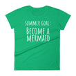 Load image into Gallery viewer, SUMMER GOAL BECOME A MERMAID Jersey Tee (7 colors) - The Sweetest Tee