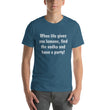 Load image into Gallery viewer, WHEN LIFE GIVES YOU LEMONS... Unisex Tee (14 colors) - The Sweetest Tee