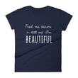 Load image into Gallery viewer, FEED ME TACOS & TELL ME I'M BEAUTIFUL Jersey Tee (8 colors) - The Sweetest Tee