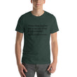Load image into Gallery viewer, MY BLADDER... Short-Sleeve Unisex Tee (14 colors) - The Sweetest Tee