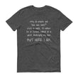 Load image into Gallery viewer, WHY DO PEOPLE ASK... Cotton Tee (8 colors) - The Sweetest Tee